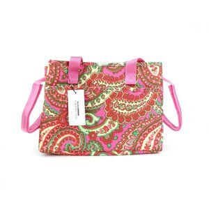 Vera Bradley Capri Pink Lighten Up Everything Organizer NWT